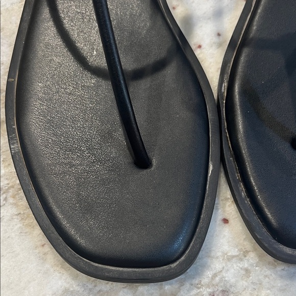 A New Day Black Strappy Sandals - Picture 3 of 4